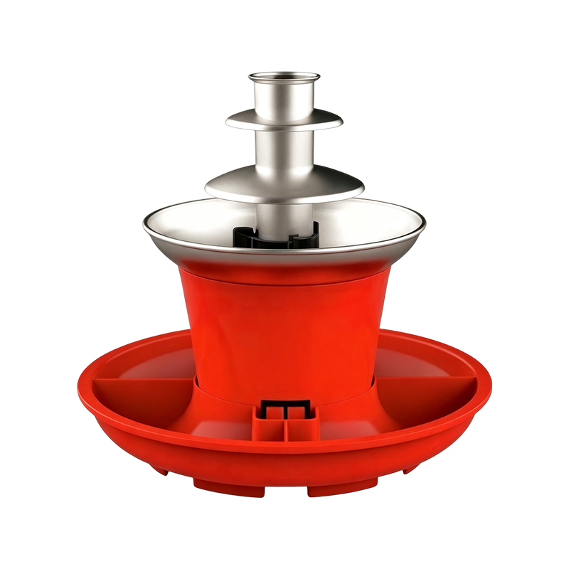 YHL-1721SS Macchina per cioccolato in acciaio inossidabile arancione vibrante