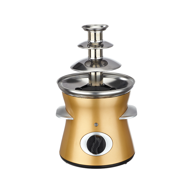 YHL-1712 Macchina professionale per cioccolato dorato a pentola profonda