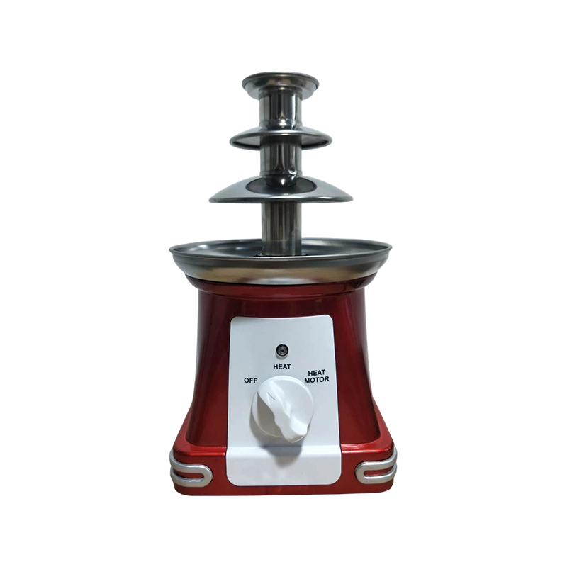 YHL-1722 Macchina per cioccolato retrò a base quadrata rossa YHL-1722 Macchina per cioccolato retrò a base quadrata rossa